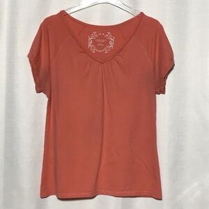 Sonoma Women's Short Sleeve Coral Tee